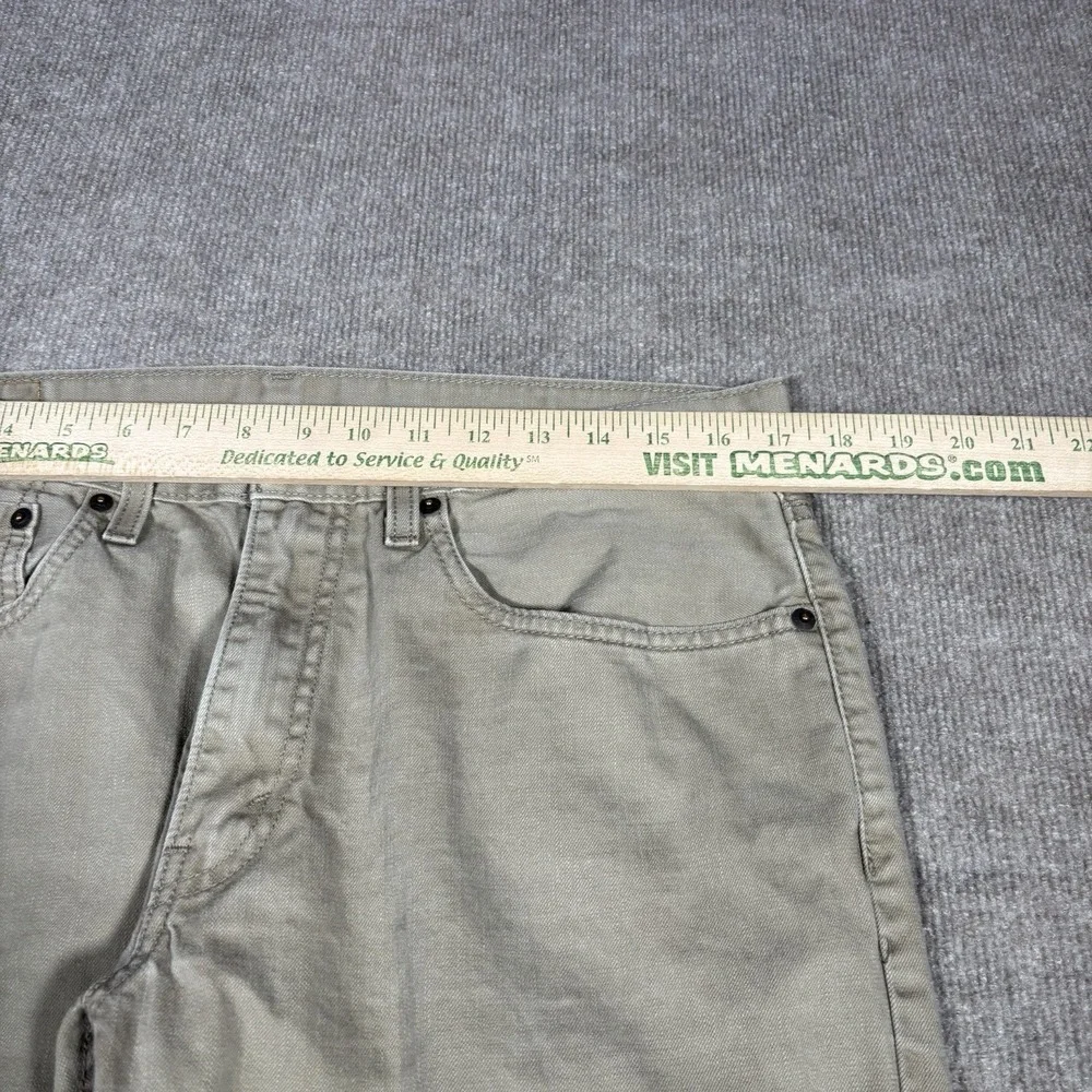 Levi 559 Jeans Mens 34x30 Relaxed Fit Straight Leg Beige Khaki‎ Denim Cotton
